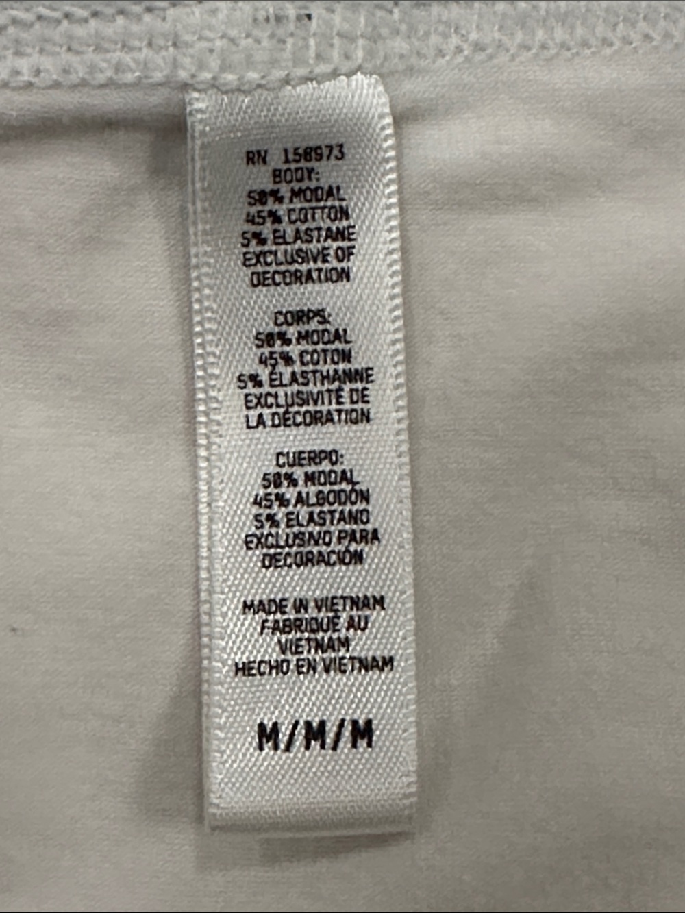 Skims boyfriend boxers and tee cotton in off white - Picture 4 of 5